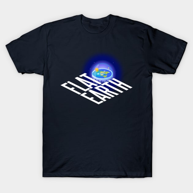 Flat earth T-Shirt by anilyanik